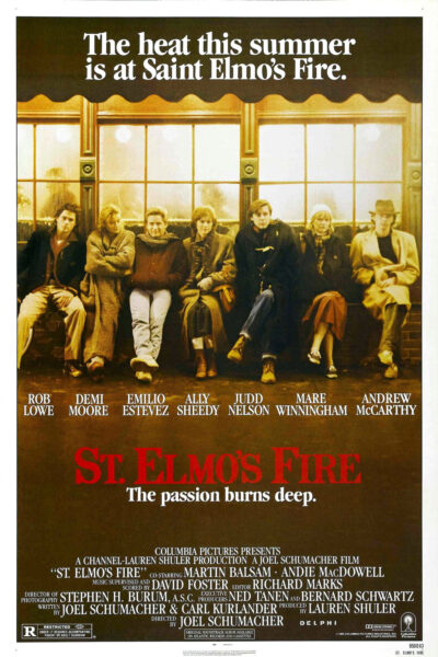 St. Elmo's Fire poster