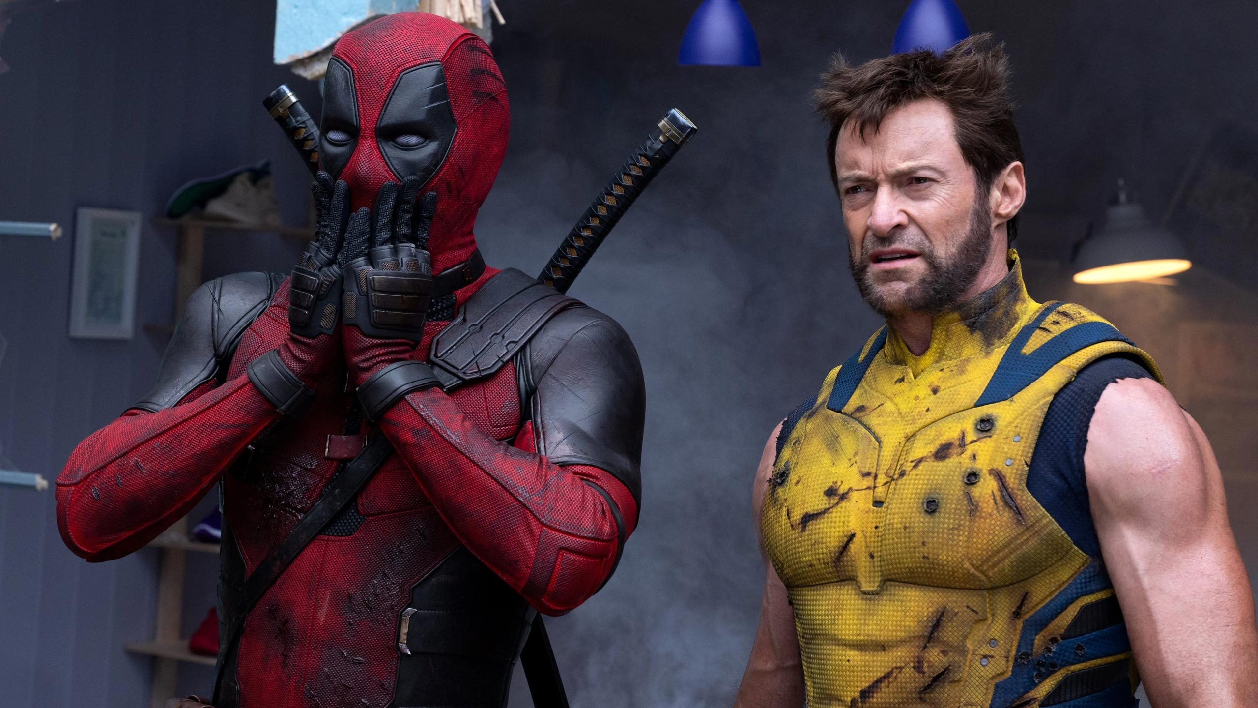 Ryan Reynolds and Hugh Jackman in Deadpool & Wolverine