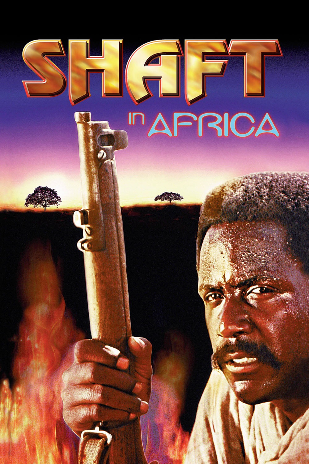 Shaft in Africa poster